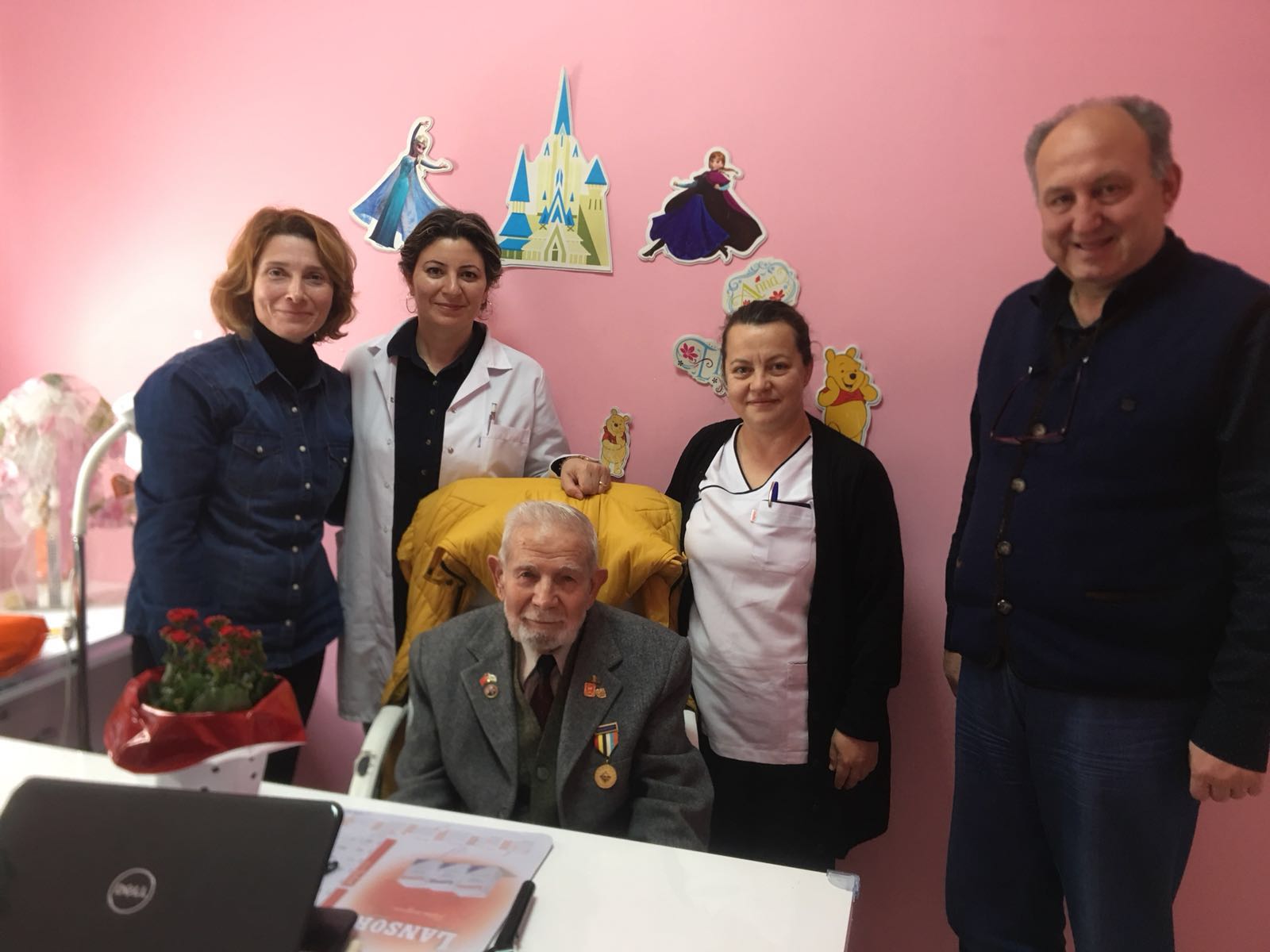 Asm'nin açılış yıl dönümünde sevgili ve çok değerli Gazi Ahmet Şükrü Yormaz'ın ziyaret